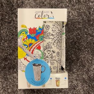 Just Add Color Ceramic Travel Cup